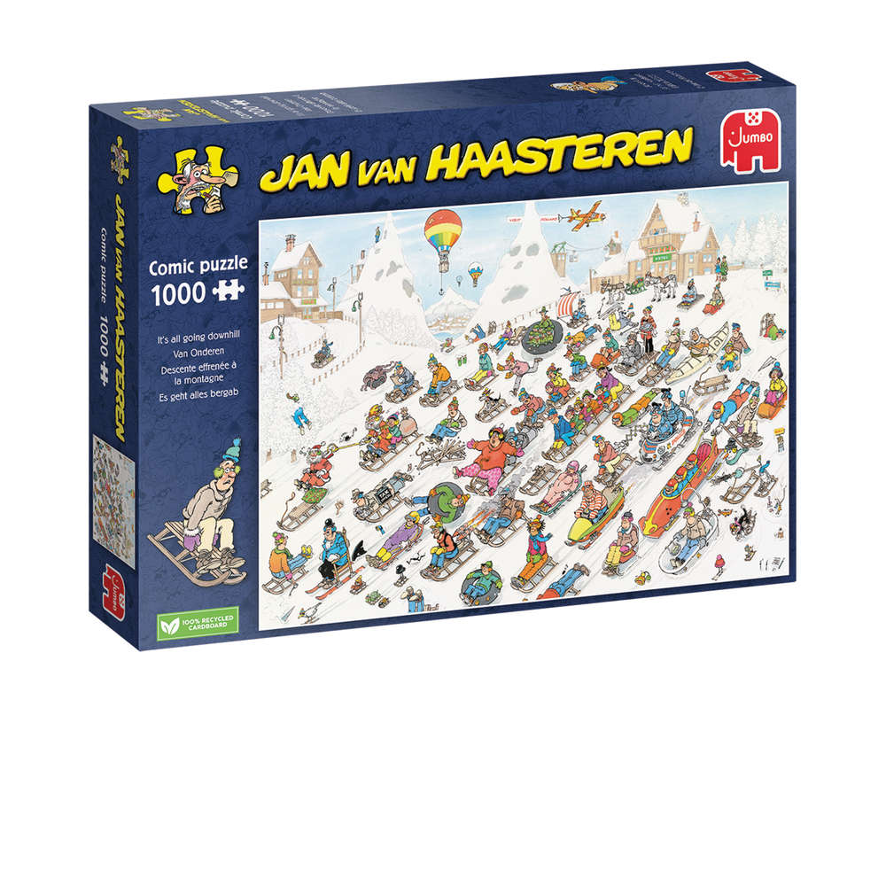 Jumbo - Es geht alles bergab - 1000 Teile Puzzle - Nur CHF 24.90! Jetzt kaufen auf fluxed.ch