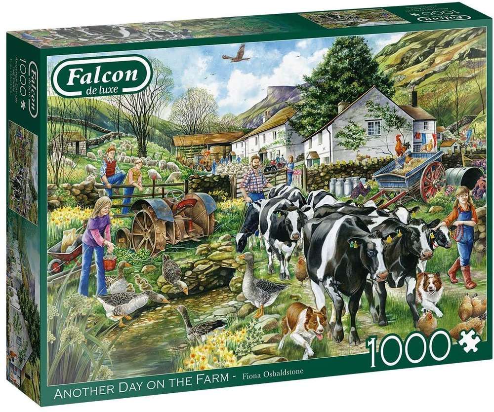 Falcon - Another Day on the Farm - 1000 Teile Puzzle - Nur CHF 24.90! Jetzt kaufen auf fluxed.ch