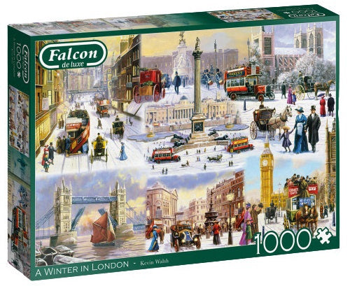 Falcon - A Winter in London - 1000 Teile Puzzle - Nur CHF 24.90! Jetzt kaufen auf fluxed.ch