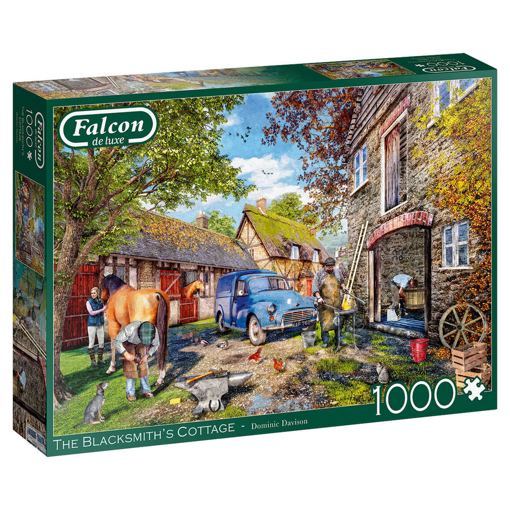 Falcon - The Blacksmith`s Cottage - 1000 Teile Puzzle - Nur CHF 24.90! Jetzt kaufen auf fluxed.ch