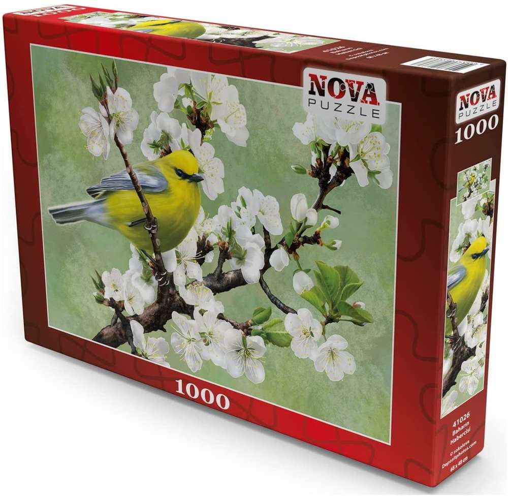 Nova Puzzle - Herold des Frühlings - 1000 Teile Puzzle - Nur CHF 21.90! Jetzt kaufen auf fluxed.ch