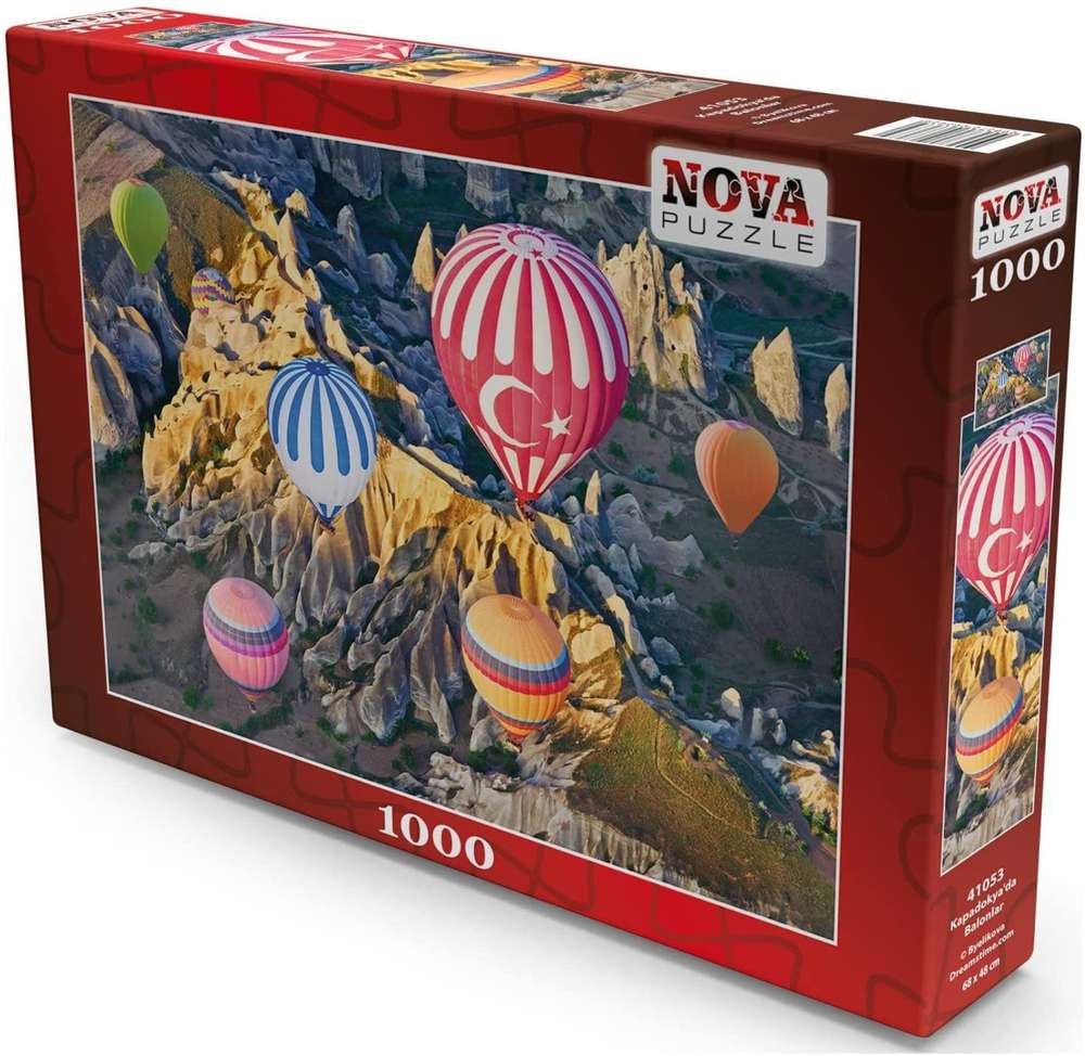 Nova Puzzle - Ballone in Kappadokien - 1000 Teile Puzzle - Nur CHF 21.90! Jetzt kaufen auf fluxed.ch