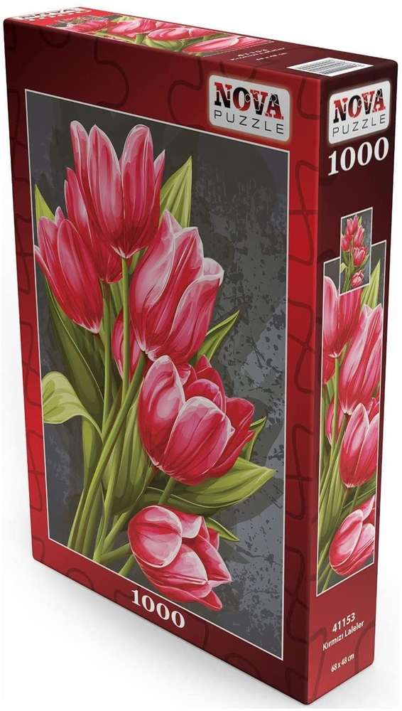 Nova Puzzle - Red Tulips - 1000 Teile Puzzle - Nur CHF 21.90! Jetzt kaufen auf fluxed.ch