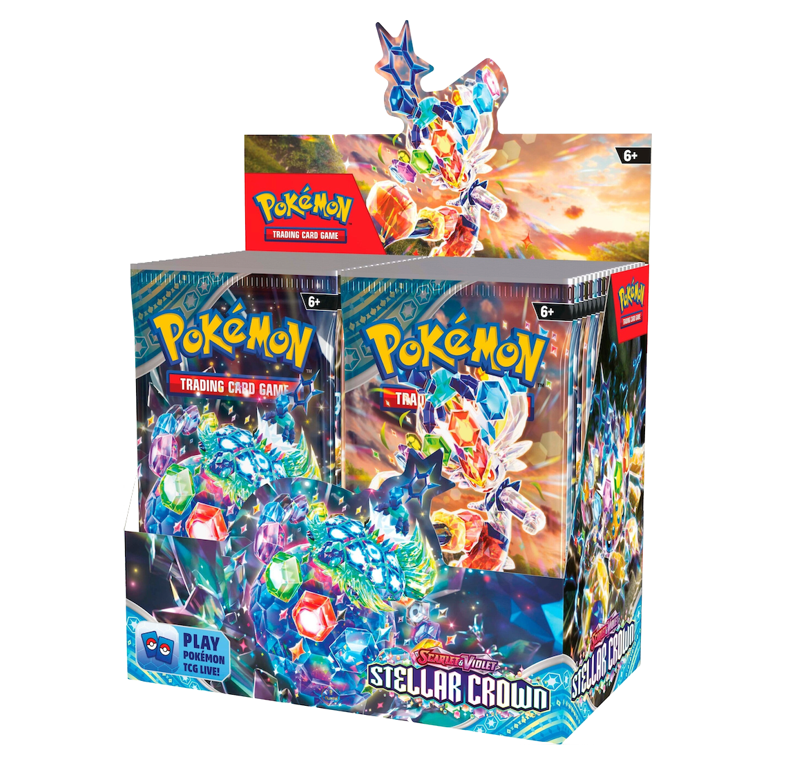 Pokémon | 'Stellar Crown' Booster 10K. Display - Nur CHF 159! Jetzt kaufen auf fluxed.ch