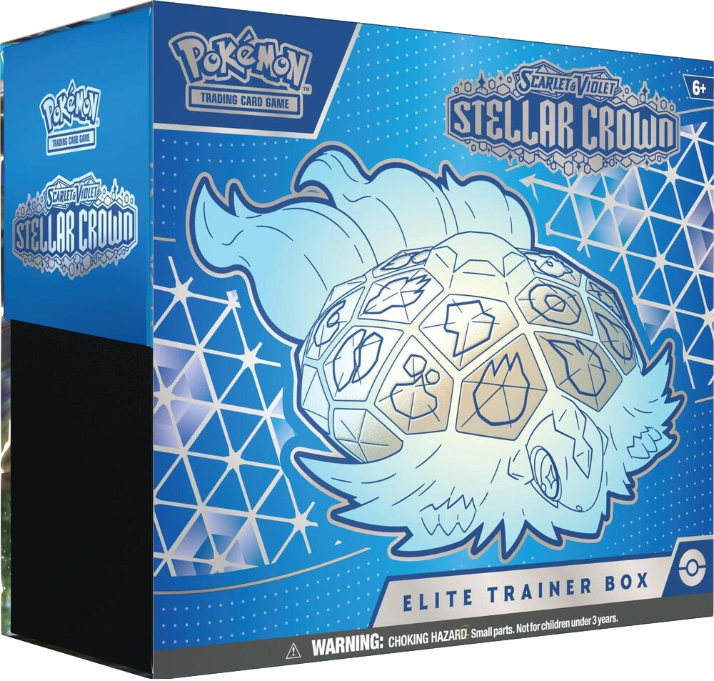 Pokémon | 'Stellar Crown' Elite Trainer Box - Nur CHF 69.90! Jetzt kaufen auf fluxed.ch