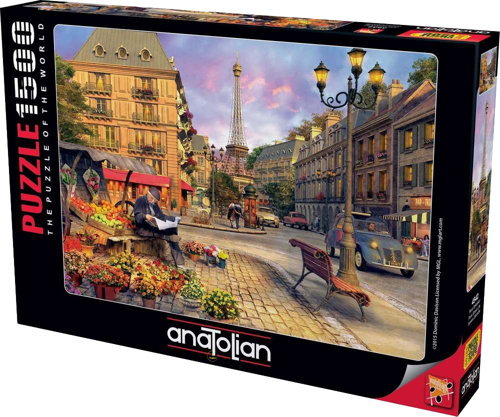 Anatolian | Paris Street Life - 1500 Teile Puzzle - Nur CHF 24.90! Jetzt kaufen auf fluxed.ch