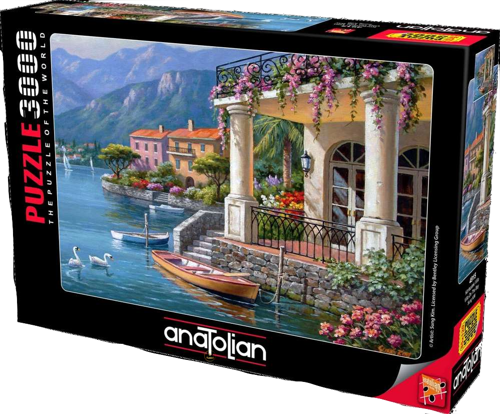 Anatolian | Villa on the Bay - 3000 Teile Puzzle - Nur CHF 34.90! Jetzt kaufen auf fluxed.ch