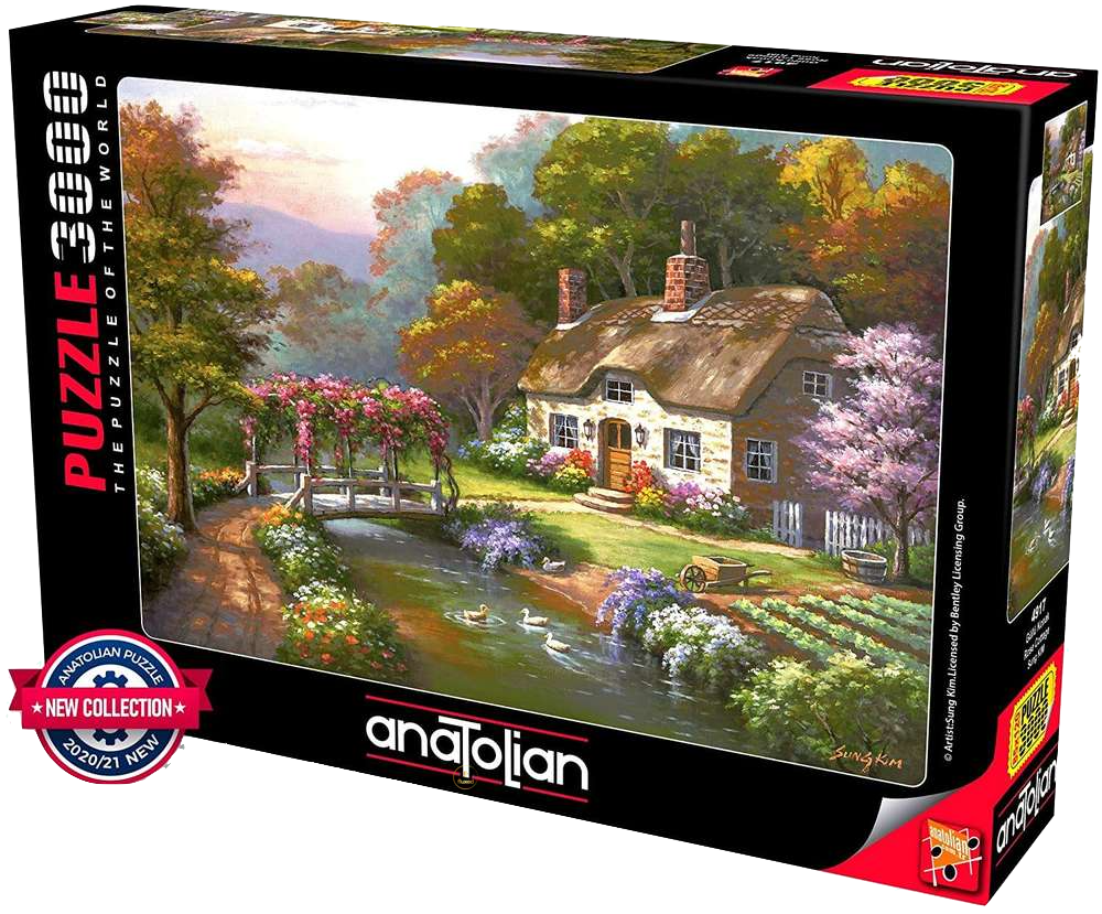 Anatolian | Rose Cottage - 3000 Teile Puzzle - Nur CHF 34.90! Jetzt kaufen auf fluxed.ch