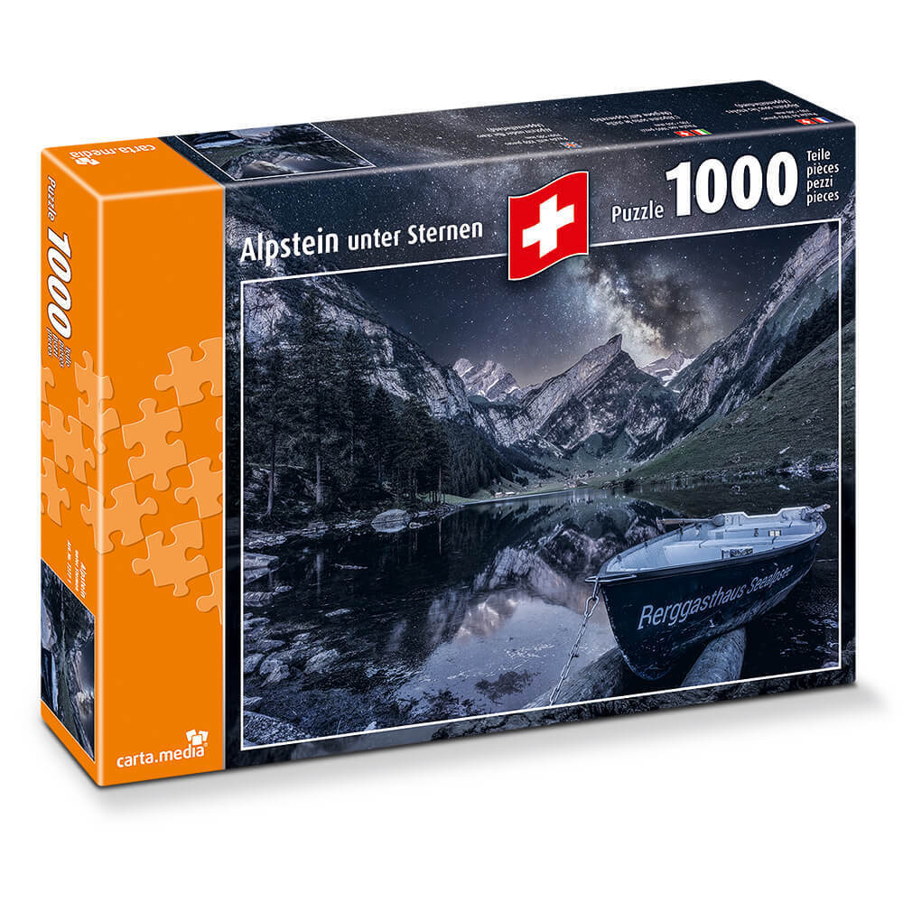 carta.media - Alpstein unter Sternen - 1000 Teile Puzzle - Nur CHF 33.64! Jetzt kaufen auf fluxed.ch