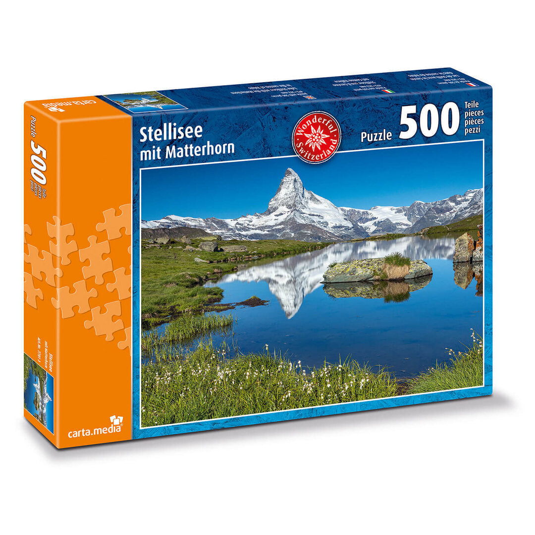 carta.media - Stellisee mit Matterhorn - 500 Teile Puzzle - Nur CHF 30.26! Jetzt kaufen auf fluxed.ch