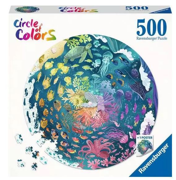 Ravensburger - Ocean & Submarine - Circle of Colors - 500 Teile P - Nur CHF 19.90! Jetzt kaufen auf fluxed.ch