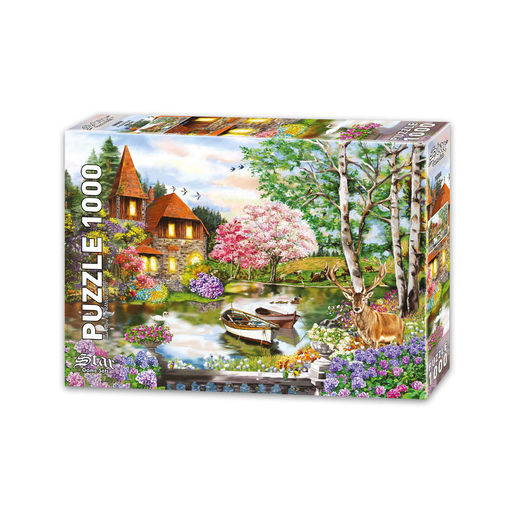 Star Puzzle - Lake House - 1000 Teile Puzzle - Nur CHF 21.90! Jetzt kaufen auf fluxed.ch