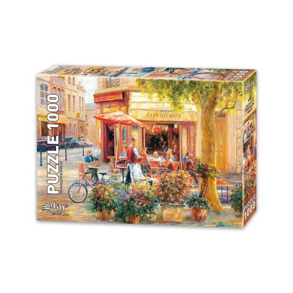 Star Puzzle - Cafe Corner, Paris - 1000 Teile Puzzle - Nur CHF 21.90! Jetzt kaufen auf fluxed.ch