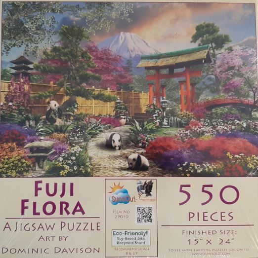 SunsOut - Fuji Flora - 550 Teile Puzzle - Nur CHF 9.45! Jetzt kaufen auf fluxed.ch