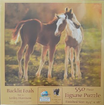 SunsOut - Backlit Foals - 550 Teile Puzzle - Nur CHF 7.50! Jetzt kaufen auf fluxed.ch