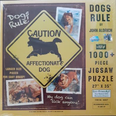 SunsOut - Dogs Rule - 1000 XXL-Teile Puzzle - Nur CHF 6.55! Jetzt kaufen auf fluxed.ch