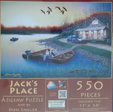 SunsOut - Jack`s Place - 550 Teile Puzzle - Nur CHF 18.90! Jetzt kaufen auf fluxed.ch