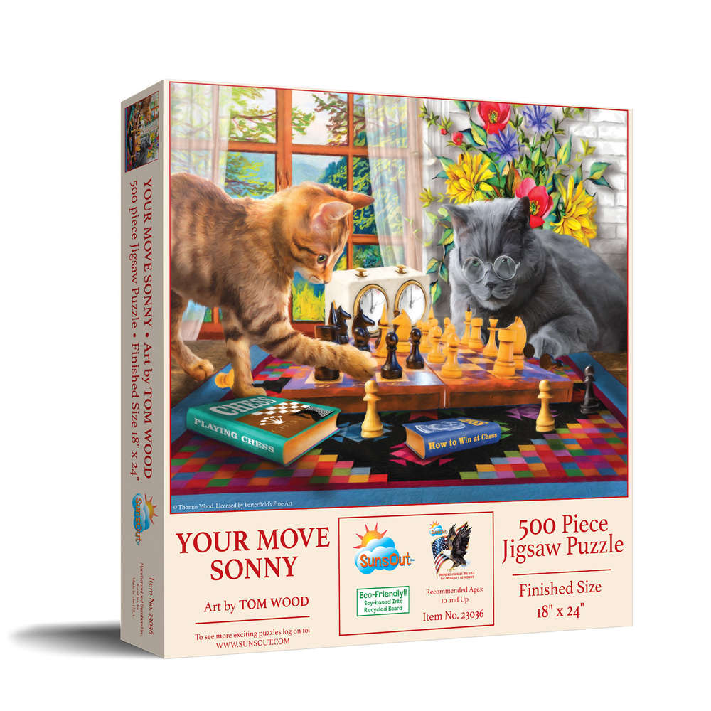 SunsOut - Your move sonny - 500 Teile Puzzle - Nur CHF 18.90! Jetzt kaufen auf fluxed.ch