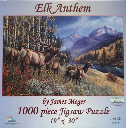 Sunsout - Elk Anthem - 1000 Teile Puzzle - Nur CHF 21.90! Jetzt kaufen auf fluxed.ch