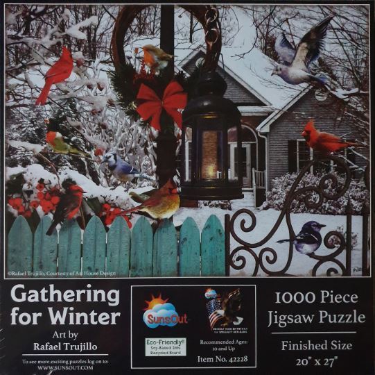 SunsOut - Gathering for Winter - 1000 Teile Puzzle - Nur CHF 21.90! Jetzt kaufen auf fluxed.ch