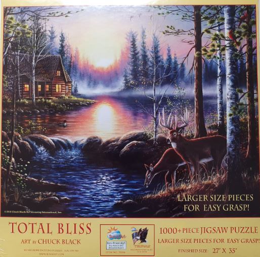 SunsOut - Total Bliss - 1000 XXL-Teile Puzzle - Nur CHF 21.90! Jetzt kaufen auf fluxed.ch