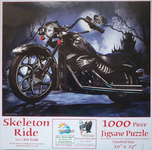 Sunsout - Skeleton Ride - 1000 Teile Puzzle - Nur CHF 21.90! Jetzt kaufen auf fluxed.ch