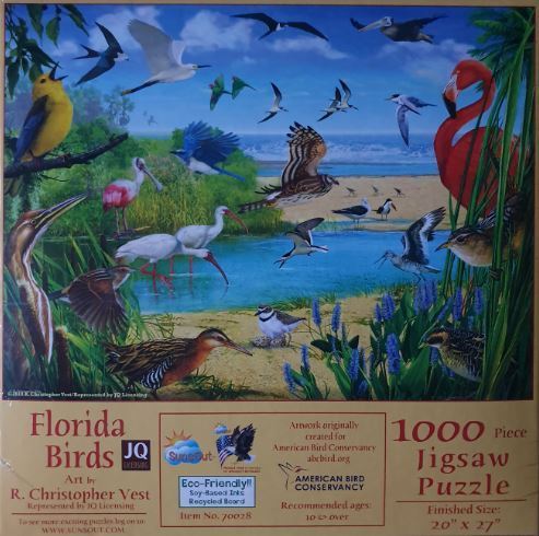 SunsOut - Florida Birds - 1000 Teile Puzzle - Nur CHF 21.90! Jetzt kaufen auf fluxed.ch