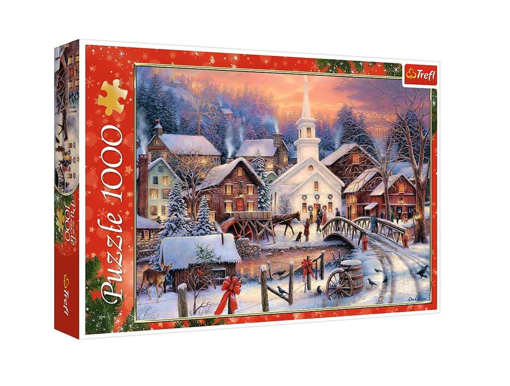 Trefl - White Christmas - 1000 Teile Puzzle - Nur CHF 16.90! Jetzt kaufen auf fluxed.ch