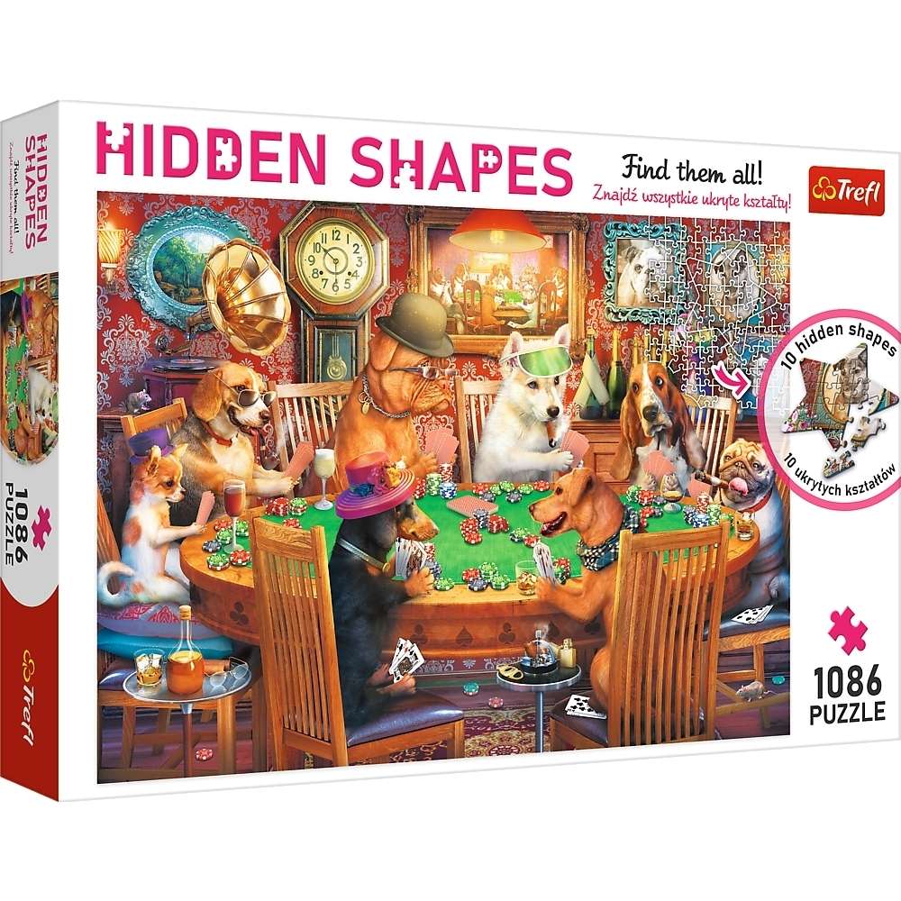 Trefl - Game Night - Hidden Shapes - 1086 Teile Puzzle - Nur CHF 16.90! Jetzt kaufen auf fluxed.ch