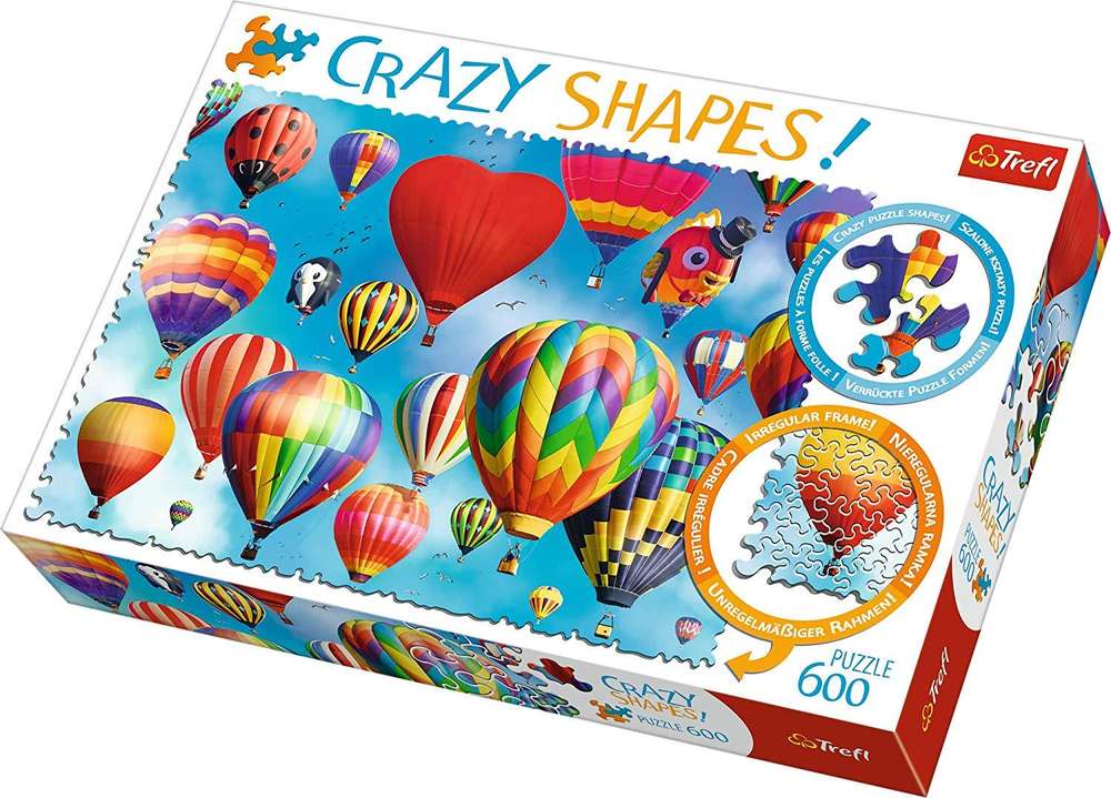 Trefl - Crazy Shapes - Colorful Balloons - 600 Teile Puzzle - Nur CHF 19.90! Jetzt kaufen auf fluxed.ch