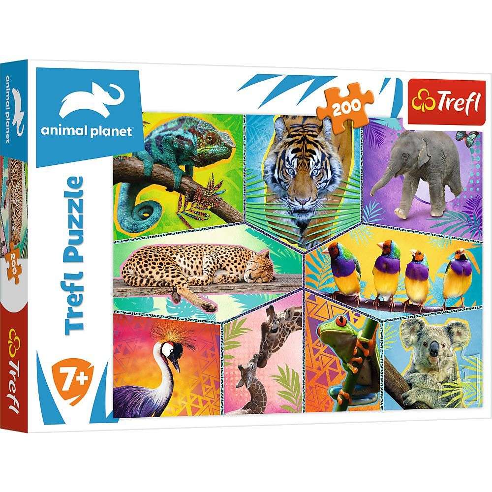 Trefl - In an exotic World - Animal Planet - 200 Teile Puzzle - Nur CHF 12.90! Jetzt kaufen auf fluxed.ch