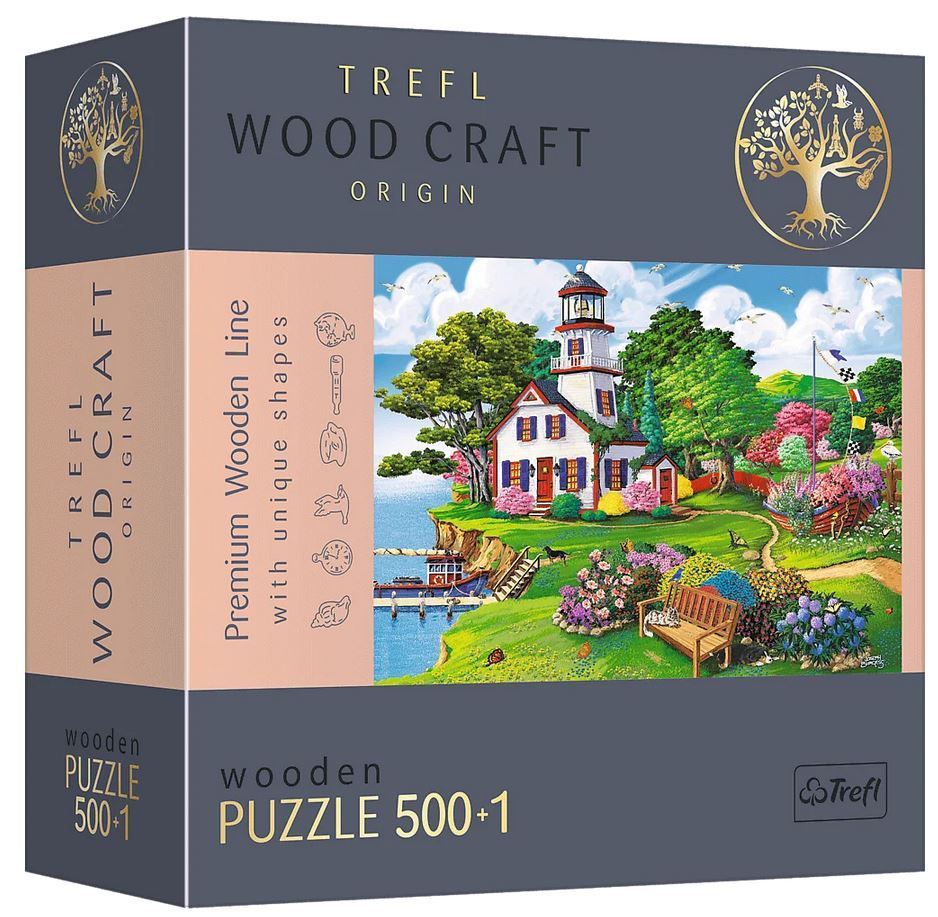 Trefl - Summer Haven - 500+1 Teile Holzpuzzle - Nur CHF 32.90! Jetzt kaufen auf fluxed.ch