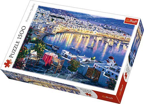 Trefl - Mykonos at sunset - 1500 Teile Puzzle - Nur CHF 19.90! Jetzt kaufen auf fluxed.ch