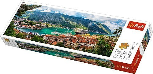 Trefl - Kotor, Montenegro - 500 Teile Panorama Puzzle - Nur CHF 14.90! Jetzt kaufen auf fluxed.ch