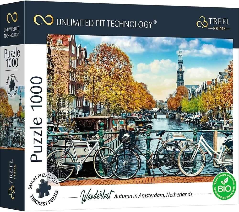 Trefl Prime - Autumn in Amsterdam, Netherlands - 1000 Teile Puzzl - Nur CHF 16.90! Jetzt kaufen auf fluxed.ch