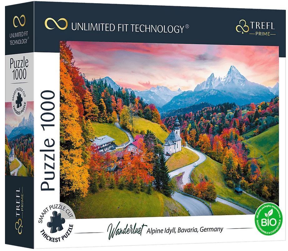 Trefl Prime - Alpenidylle, Bayern, Deutschland - 1000 Teile Puzzl - Nur CHF 16.90! Jetzt kaufen auf fluxed.ch