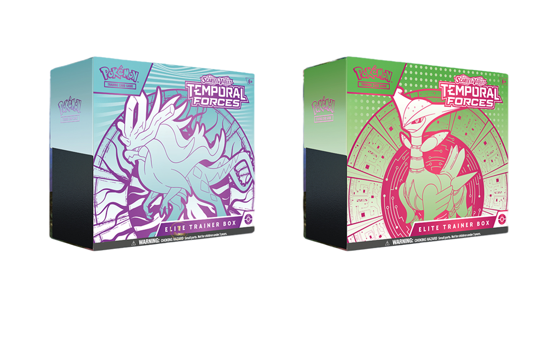 Pokémon | Temporal Forces Elite Trainer Box - Nur CHF 69.90! Jetzt kaufen auf fluxed.ch