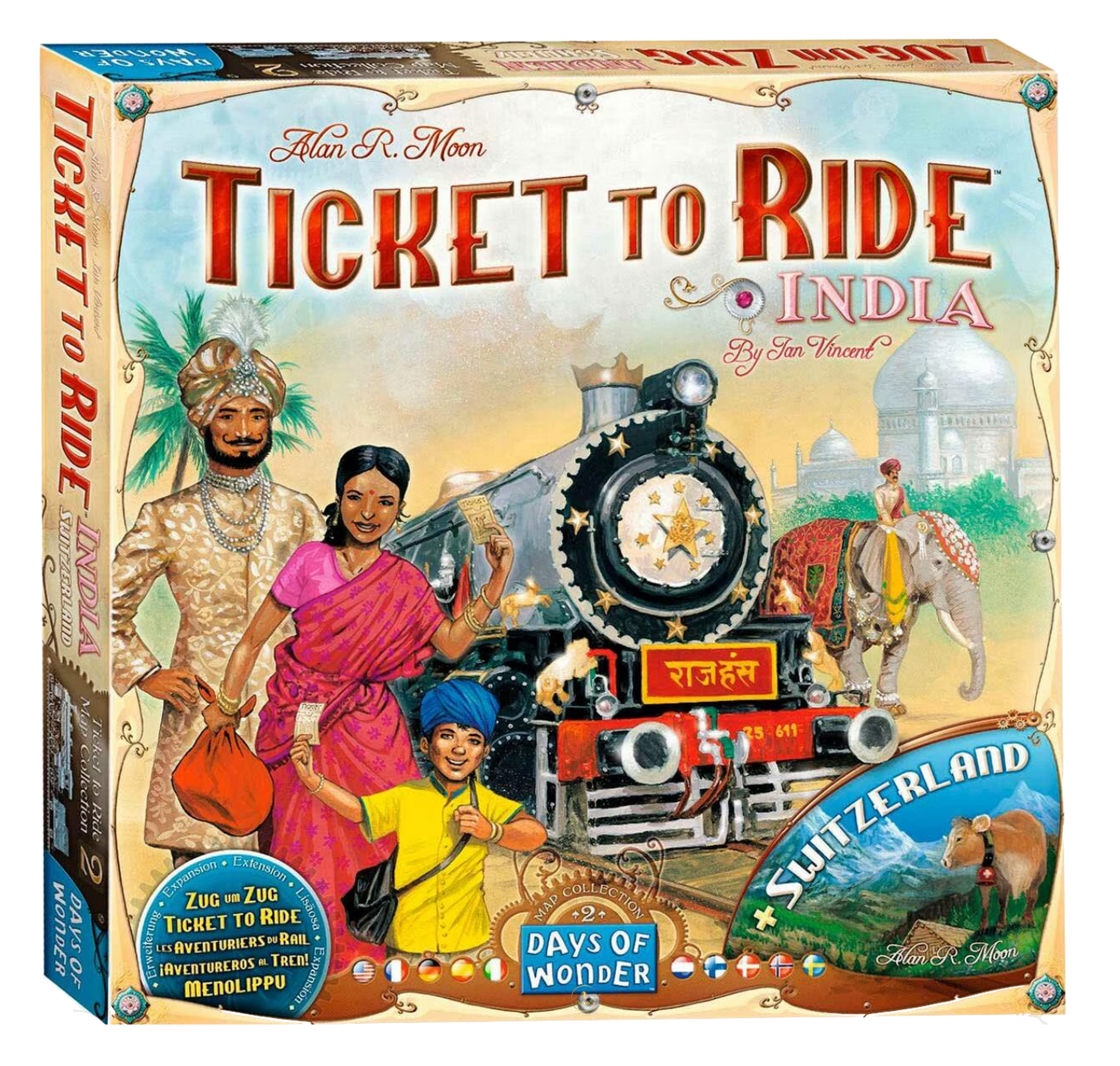 Ticket to Ride | Zug um Zug INDIA & SWITZERLAND - Nur CHF 39.90! Jetzt kaufen auf fluxed.ch