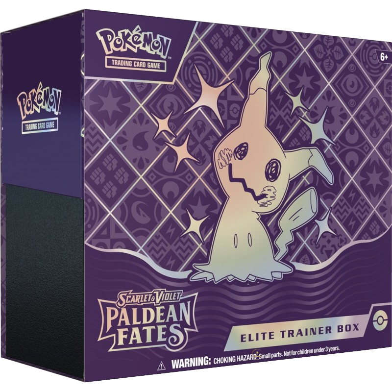 Pokémon | Paldean Fates Elite Trainer Box - Nur CHF 69.90! Jetzt kaufen auf fluxed.ch