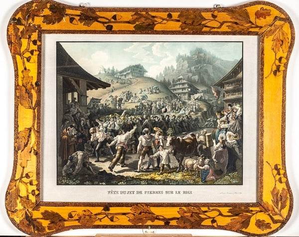 Uri Fête du Jet de Pierres sur le Rigi | Originalwerk - Stichkabinett - Nur CHF 780! Jetzt kaufen auf fluxed.ch